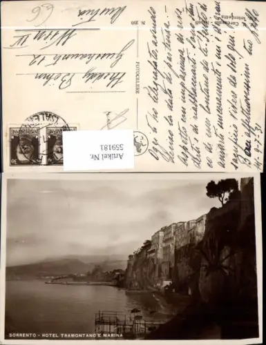 559181,Italy Sorrento Hotel Tramontano e Marina Küste Steilküste
