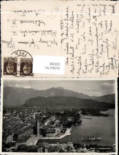 559192,Italy Riva Panorama Schiff Dampfer
