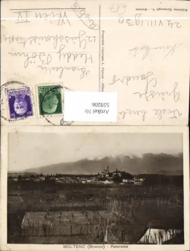 559206,Italy Molteno Brianza Panorama
