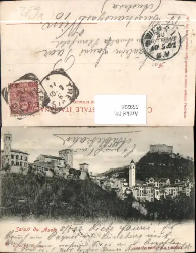 559226,Italy Salutti da Asolo Treviso
