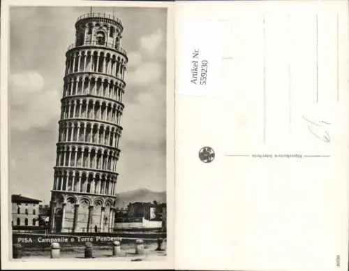 559230,Italy Pisa Campanile o Torre Pendente Schiefer Turm
