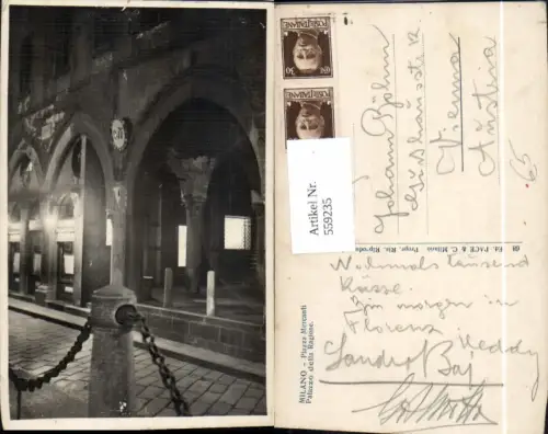 559235,Italy Milano Mailand Piazza Mercanti Palazzo della Ragione