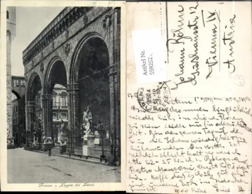 559252,Italy Firenze Florenz Loggia de Lanzi