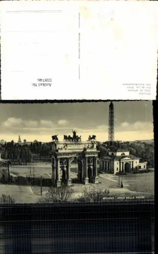 559746,Italy Milano Mailand Friedensbogen Arco della Pace