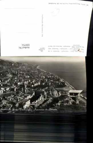 559751,Italy Riviera di Fiori Ventimiglia Panorama da Ponente Blumen Ufer