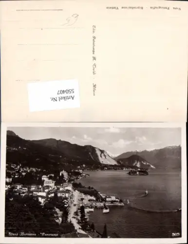 550407,Lago Maggiore Stresa Borromeo