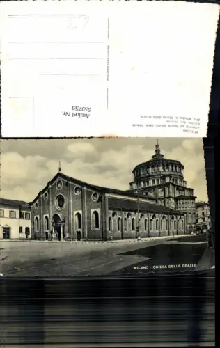 559759,Italy Milano Mailand Chiesa delle Grazie Kirche S. Maria della Grazie