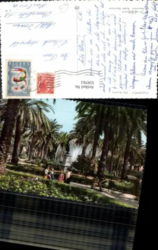 559761,Italy Palermo Villa Bonanno Garten Park Springbrunnen Brunnen