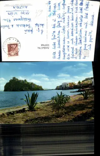 559768,Italy Ischia L Isola Verde Castello Aragonese Schloss Insel
