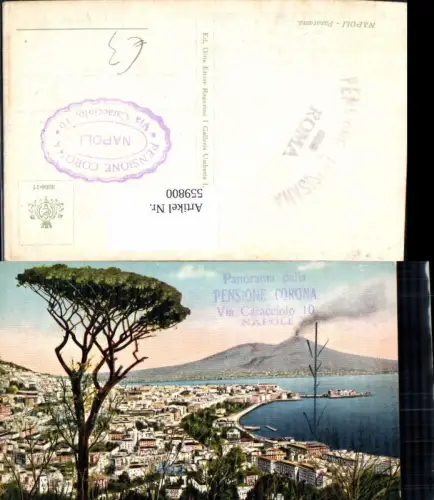 559800,Italy Napoli Neapel Panorama Vesuv Vulkan