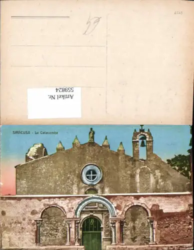 559824,Italy Siracusa Le Catacombe Katakomben