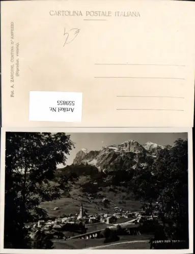 559855,Italy Cortina d’Ampezzo Tofana Ansicht