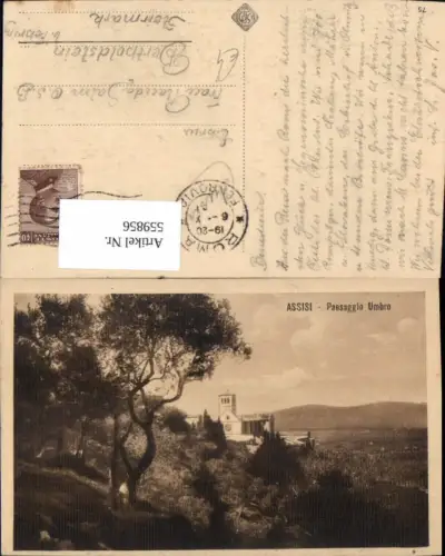 559856,Italy Assisi Paesaggio Umbro Ansicht