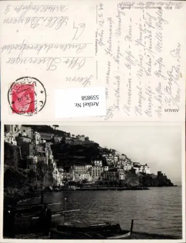559858,Italy Amalfi Küste Strand Boote