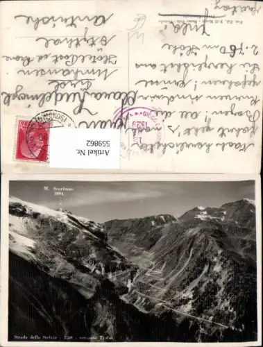559862,Italy Strada dello Stelvio versante Trafoi Staatsstraße Stilfserjoch