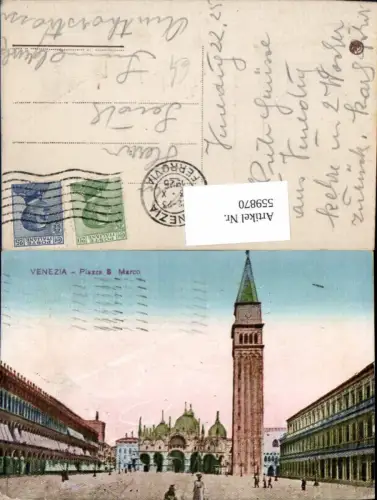 559870,Italy Venezia Venedig Piazza S. Marco Markusplatz
