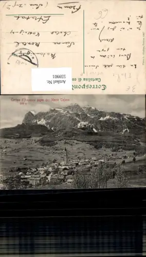 559901,Italy Cortina d’Ampezzo geg. d. Monte Tofana Totale