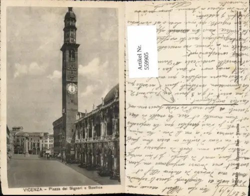 559905,Italy Venezia Venedig Piazza d Signori e Basilica Turm Basilika