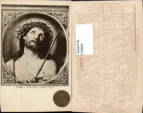 570835,Rom Roma Ecco Homo Guido Reni Jesus m. Dornenkrone Italy