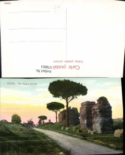 570851,Rom Roma Via Appia Antica Antike Straße Italy