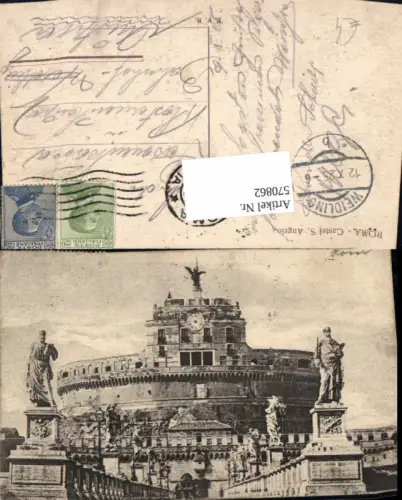 570862,Rom Roma Castel S. Angelo Ruine Engelsburg Kastellburg Italy