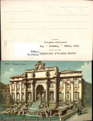 570868,Italy Roma Rom Fontana di Trevi Trevi-Brunnen Brunnen