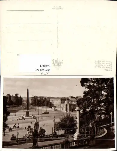 570871,Italy Roma Rom Piazza del Popolo Platz Obelisk