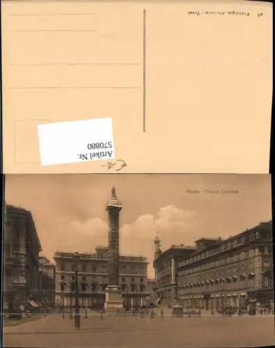 570880,Italy Roma Rom Piazza Colonna Obelisk Statue