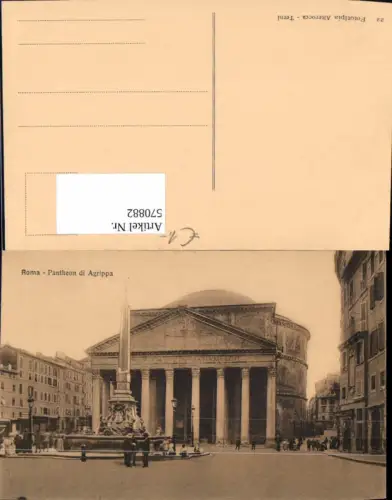 570882,Italy Roma Rom Pantheon di Agrippa Statue