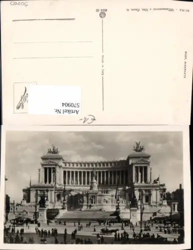570904,Italy Roma Rom Monumento a Vittorio Emanuele II