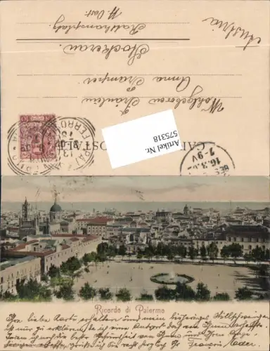 575318,Ricordo di Palermo pub Stengel e Co.