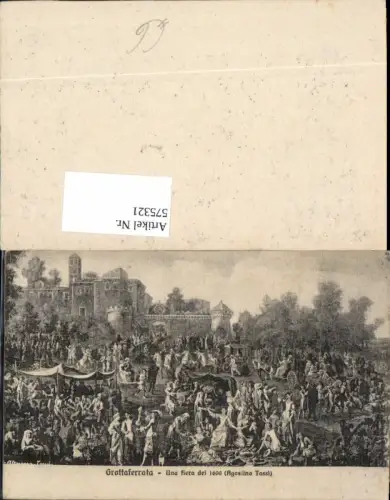 575321,Grottaferrata 1600 Agostino Tassi