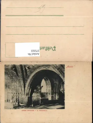 575322,Assisi Chiesa Inferiore