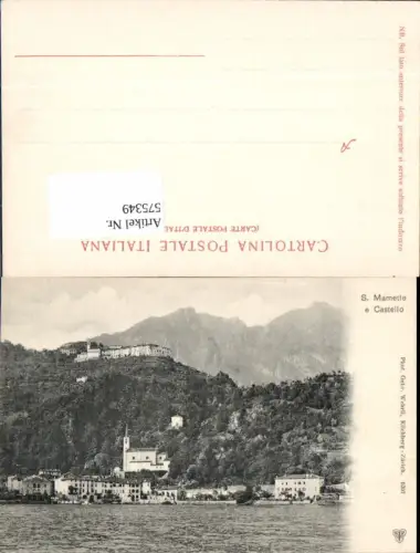 575349,San Mamette e Castello Como Lombardia