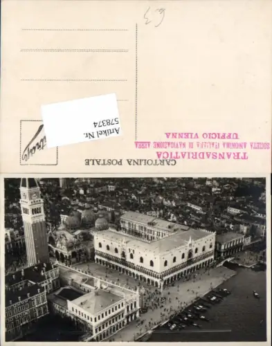 578374,Fliegeraufnahme Venezia Veneto Venedig