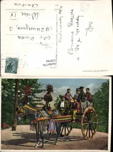 578764,Sicilia Carretto Siciliano Palermo Esel Eselgespann Eselkarren Typen