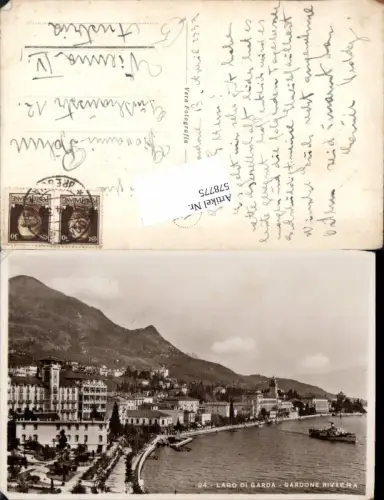 578775,Lago di Garda Gardasee Gardone Riviera