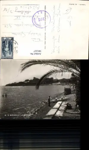 581227,Santa Marinella La Marina Strand Boot Italy