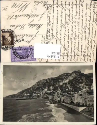 581235,Amalfi Vista dall Hotel Marine Riviere Italy