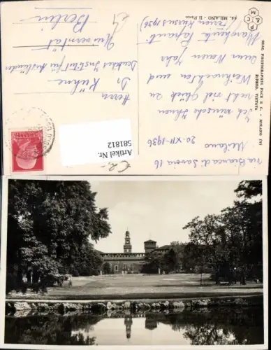 581812,Italy Milano Mailand Il Parco Park Gartenanlagen