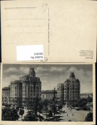581815,Italy Milano Mailand Piazza Piemonte Piemonte-Platz
