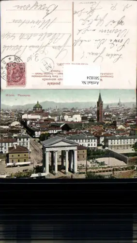 581824,Italy Milano Mailand Panorama