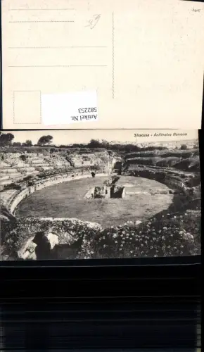 582253,Siracusa Syrakus Italy Anfiteatro Romano Amphitheater Römer Ruine