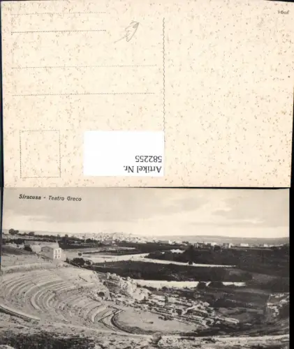582255,Siracusa Syrakus Italy Teatro Greco Griechisches Theater Ruine