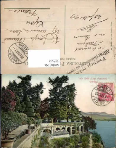 587562,Isola Bella Lago Maggiore Giardino Italy