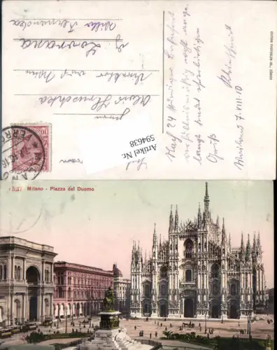 594638,Milano Mailand Duomo