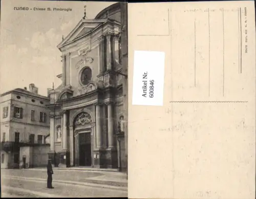 600846,Cuneo Chiesa S. Ambrogio Kirche Italy