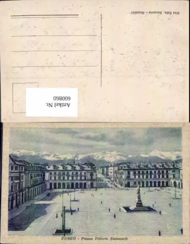 600860,Cuneo Piazza Vittorio Emanuele Italy