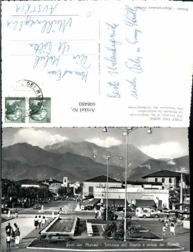 608480,Forte di Marmi Terrazza del Pontile e veduta die Monti Terrasse der Landungsbrücke Italy