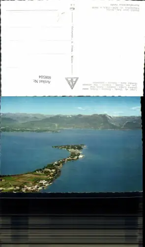 608504,Italy Lago di Garda Sirmione Veduta aerea Garda See Luftansicht